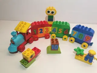 Duplo Taltog med 4 vogne samt andet som er vist 