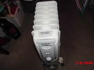 Olie radiator med termostat og flere indstillinger