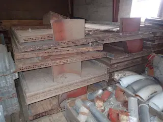 - - - Plader til planlager 244 x 122