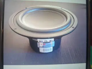 2 nye Bass subwoofere højttalere