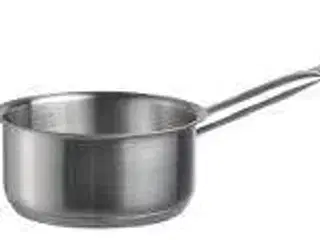 6 stk. Kasserolle lav 1,25 ltr diam 160 mm til induktion, el og gas