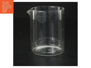 Glasbeholder med hældetud (str. 10,5x8 cm)