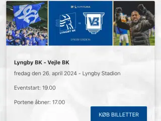 Lyngby BK - Vejle BK billetter