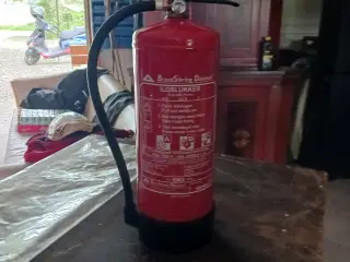 Pulverslukker 6kg ABC fra Dansk Brandsikring