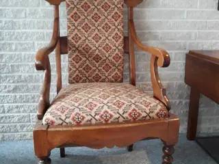 gammel stol kaldet wc-stol