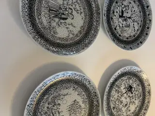 Bjørn Wiinblad årstiderne 4 stk