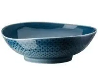 9 stk. Skål organisk blå 150 mm 35 cl Rosenthal Junto