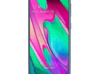 Samsung Galaxy A40 64GB (Sort) - Grade B