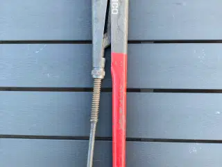 Bahco rørtang 143, 557 mm lang, gribevidde 0-90 mm