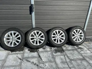 Alufælge med vinterdæk 5x112