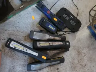 Div. Arbejdslamper BERNER m.fl.