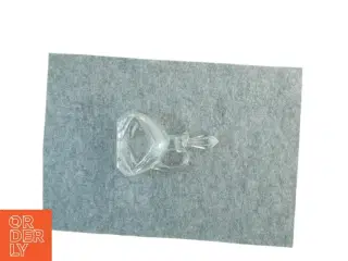 Krystal karaffel med prop (str. 23 x 14 x 8 cm)