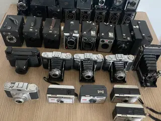 Gamle fotoapparater