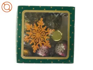 Julepynt, julekugler (str. 20 x 6 cm)