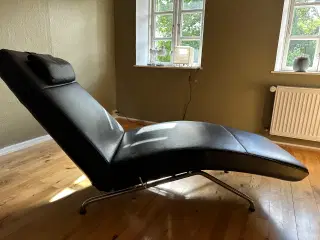 Liggestol i læder 
