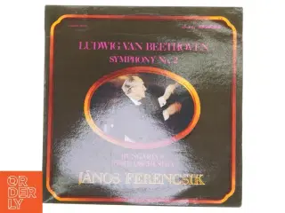Ludwig van Beethoven Symphony No. 2 LP fra Hungaroton