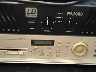 MPC S2000 og Behringer ultrapatch