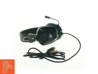 Headset med mikrofon (str. 17 x 8 cm)