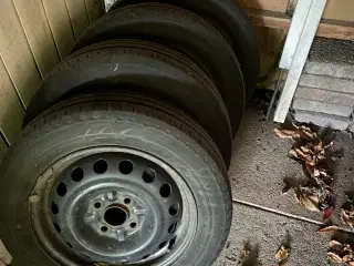 4 stk   14 "   stålfælge  til  peugeot 107  