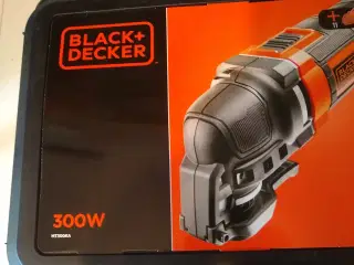 Multiværktøj Black Decker 300w. Model MT300KA.
