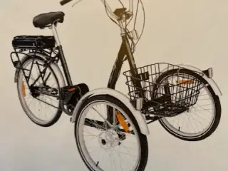 Lindebjerg Model F 7 gear El trehjulet cykel