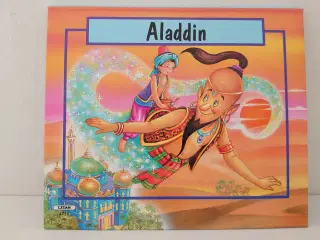 3D Aladdin bog (diorama med 4 sider)