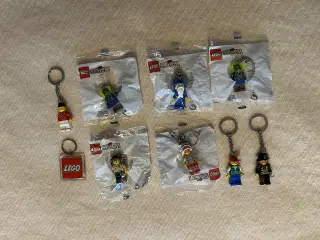 Unikke LEGO nøglering og figurer ca. +40 fra 90'er