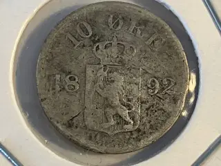 10 øre 1892 Norge