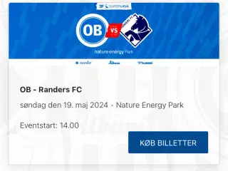 OB - Randers FC billetter