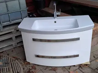 Badeværelset bord med vask