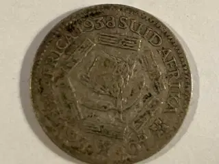 6 Pence South Africa 1938