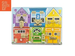 Aktivitetsbræt med låse (str. 40x29,5 cm)