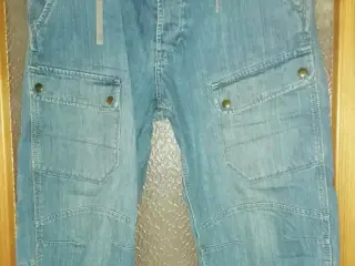 WRANGLER DENIM SHORTS, STR. 34, SOM NYE