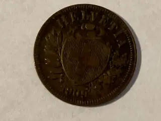 2 Rappen Switzerland 1909