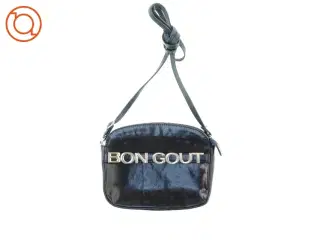 Vintage Retro Læder Skulder taske fra Bon Gout (str. 20 x 15)