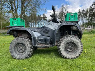 ATV 4x4 500ccm på bilplader 