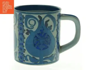 Keramikkrus med kunst fra Royal Copenhagen (str. 11,5 x 10 cm)