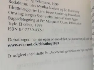 Økologi er på alles læber - debatbog om økologi