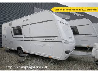 2022 - Dethleffs Camper 500 QSK D-Line   Spar kr. 64.100 i forhold til tilsvarende 2023-model!