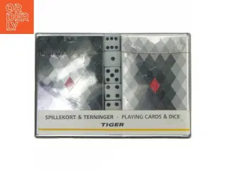 Spillekort og terninger fra Tiger