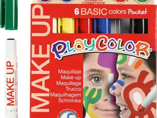 Playcolor Make up, ass. farver, 6x5g/ 1 pk.