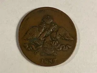 2 Kopecks Russia 1837
