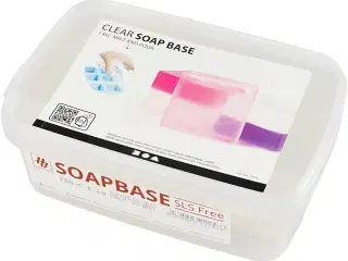 Klar glycerin sæbemasse, klar, 1 kg