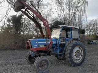 Søger BILLIG D. Traktor m frontlæsser klipper OK 