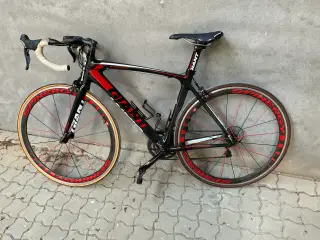 Racercykel, carbon stel