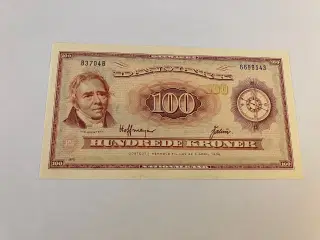 100 kroner 1970 Danmark