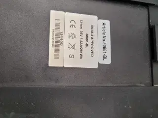 Defekt Batteri til SCO36volt med nøgle