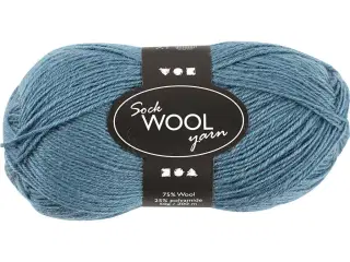 Petroleum Strømpegarn - 200m, 50g, Superwash