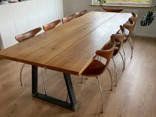 Dolphin spisebordstole fra Dan form