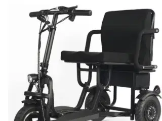 Rød pegasus og sort Foldbar el-scooter model SCOTE